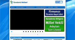 Desktop Screenshot of karadenizrehberi.net